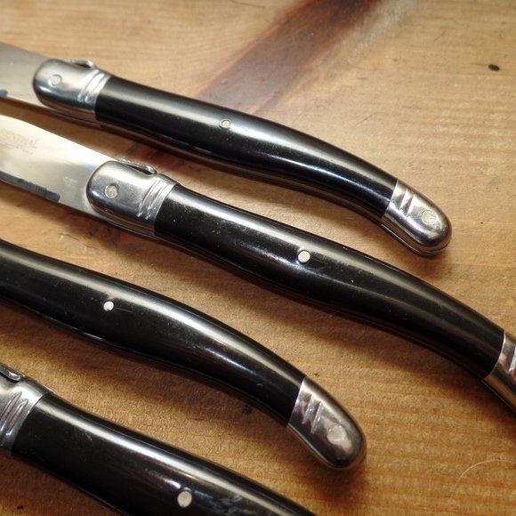 Set of 5 Barenthal L’Artet La Table France Bee Handle Steak Knives Set - Picture 4 of 11